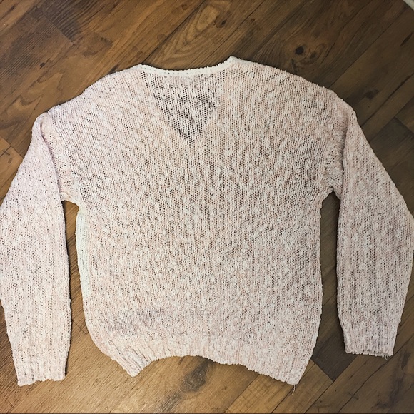 VINTAGE ERIKA ROSE FLORAL SWEATER PINK SZ M EUC - Picture 6 of 7